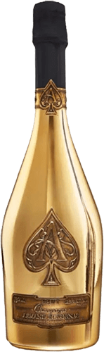 Armand de Brignac Gold _Ace of Spades_ (Velvet Bag) - 75cl Single - Champers Drinks