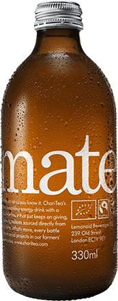 ChariTea _Mate_ Sparkling Iced Yerba Mate Tea - 24 x 330ml NRB - Champers Drinks