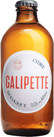 Galipette Biologique Organic Cidre 4_ - 12 x 330ml NRB - Champers Drinks