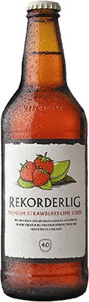 Rekorderlig Strawberry & Lime Cider - 15 x 500ml NRB - Champers Drinks