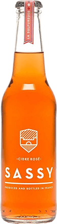 Sassy La Sulfureuse _Rose Pink_ Apple Cider 3_ - 12 x 330ml NRB - Champers Drinks