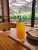 juce glass - champers drinks