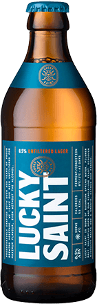 Lucky Saint 0.5% Alcohol-Free Lager 330ml - Champers Drinks