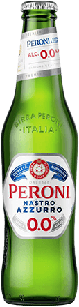 Peroni Nastro Azzurro 0% Zero Alcohol 330ml NRB - Champers Drinks